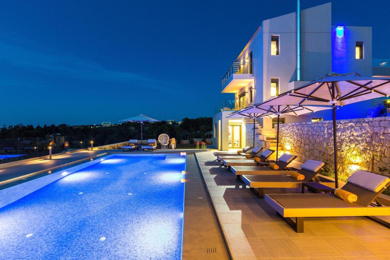 Luxury Cretan Villas With Private Pools Gállos Exterior foto