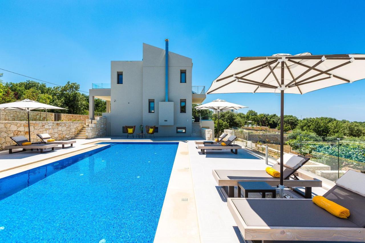 Luxury Cretan Villas With Private Pools Gállos Exterior foto