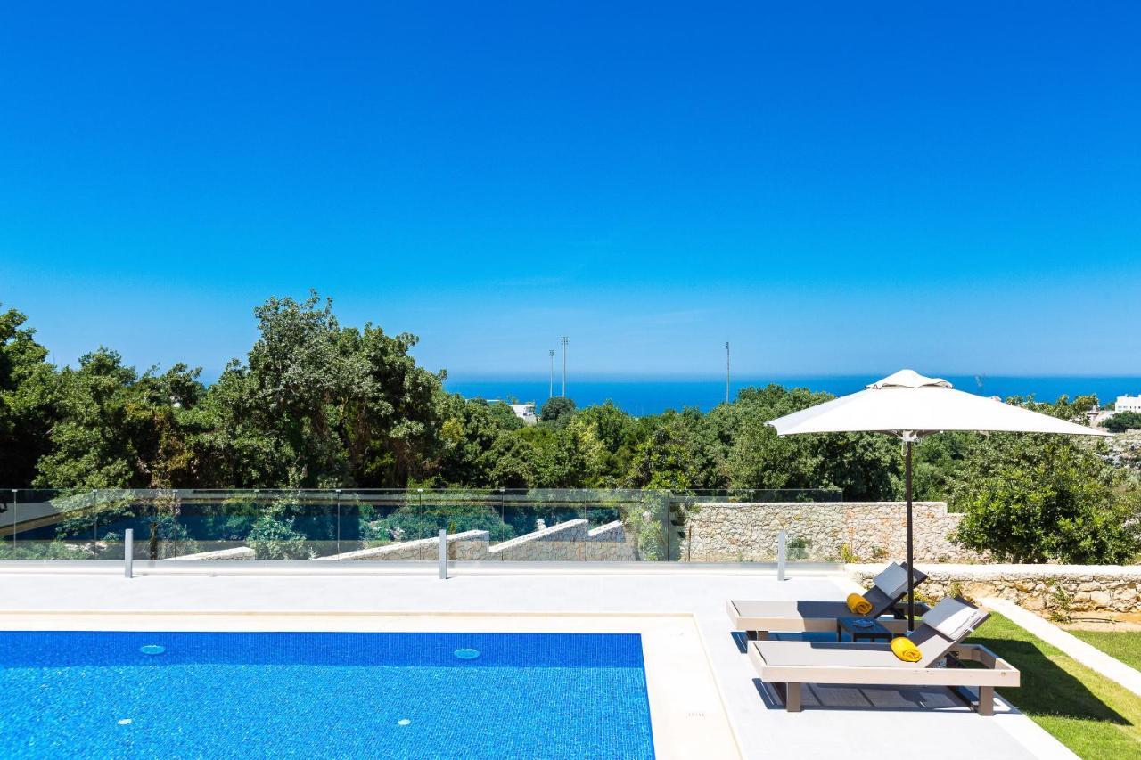Luxury Cretan Villas With Private Pools Gállos Exterior foto