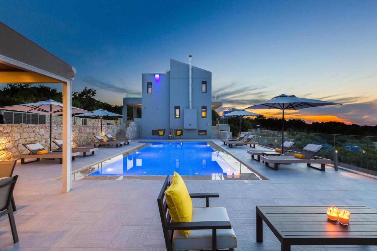 Luxury Cretan Villas With Private Pools Gállos Exterior foto